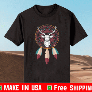 Zodiac gifts & Native American Deer Zodiac Gemini Tee Shirts