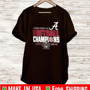 Alabama Crimson Tide 2021 SEC Softball Tournament Champions It Just Means More Shirt