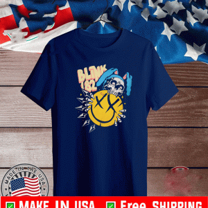 BLINK182MERCH SKULL BUNNY 2021 T-SHIRT