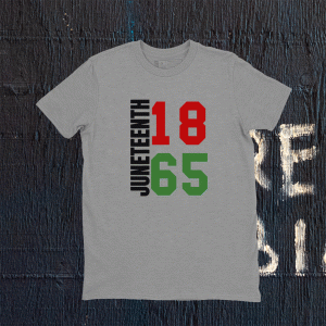 Black Proud African American for Juneteenth Tee Shirt
