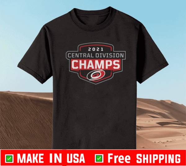 Carolina Hurricanes 2021 Central Division Champs Shirt