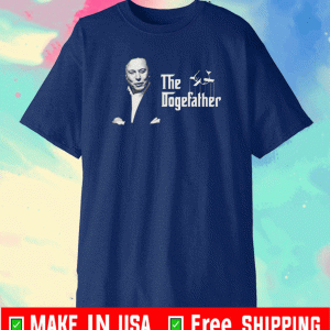 Elon Musk The Dogefather Dogecoin Doge Meme T-Shirt