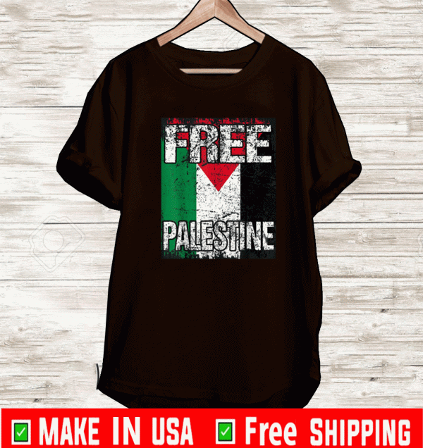 FREE PALESTINE FLAG T-SHIRT