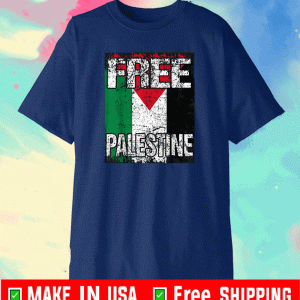 FREE PALESTINE FLAG T-SHIRT