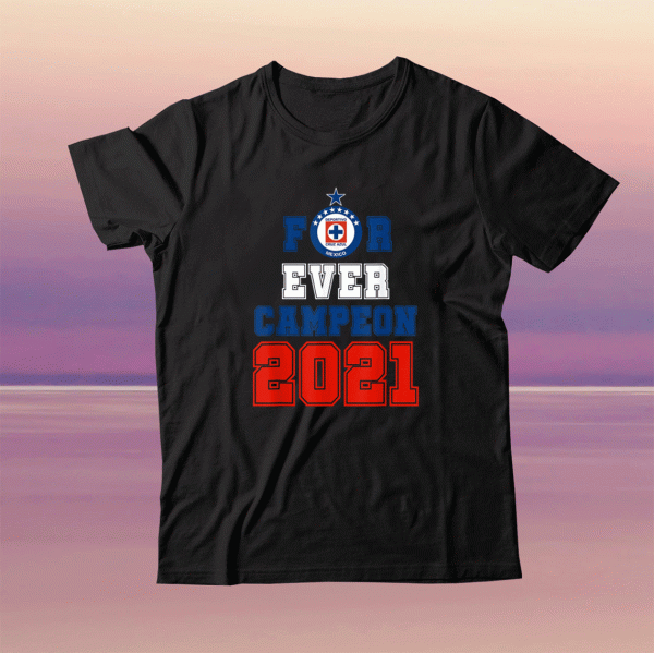 For Ever Cruz Azul Campeon Tee Shirt