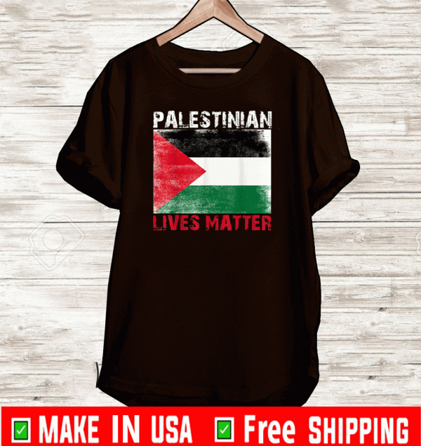 Free Palestine Flag Palestinian Lives Matter Gaza T-Shirt