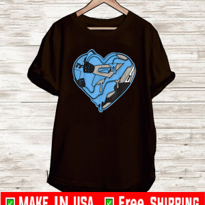 Heart-Snk-Graphic-Tee-Matching-Jordan-4-University-Tee-Shirts-