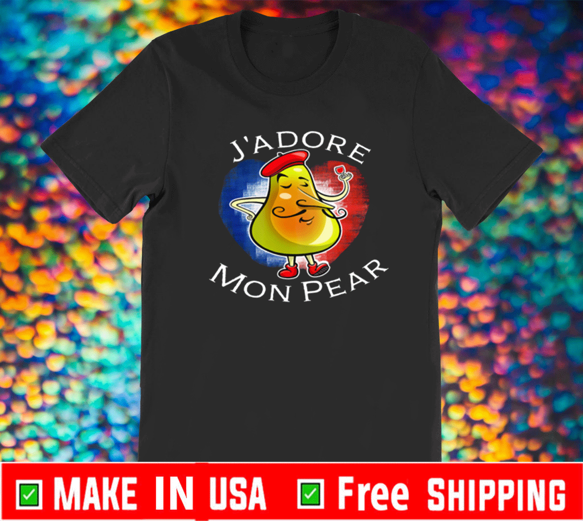 J Adore MJ Adore Mon Pear Shirton Pear Shirt