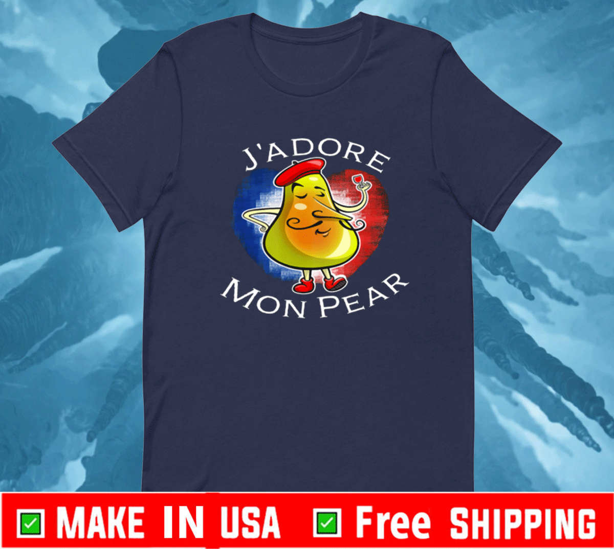J Adore Mon Pear Shirt