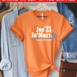 Joe Burrow and Ja'Marr Chase Tigers Stay Tigers Shirt