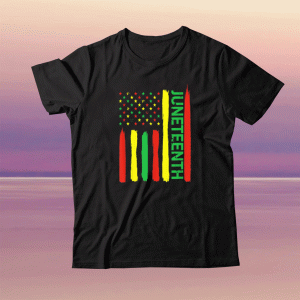 Juneteenth In Flag For Black History Day Black History Junet Tee Shirt