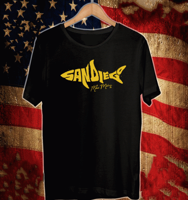 Mark Melancon The Shark Apparel San Diego Shirt