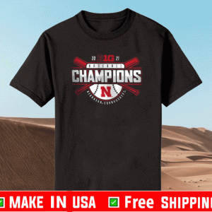 Nebraska Huskers 2021 Big Ten Baseball Conference Champions T-Shirt