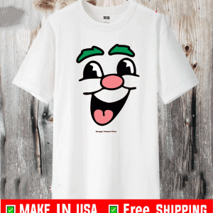 SNAPPY TOMATO PIZZA - SNAPPY FACE SHIRT