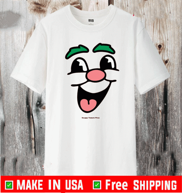 SNAPPY TOMATO PIZZA - SNAPPY FACE SHIRT