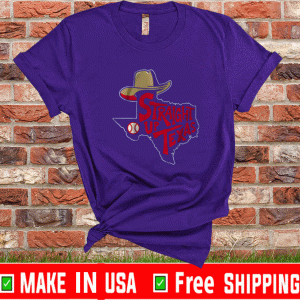 STRAIGHT UP TEXAS BASEBALL SHIRT