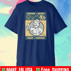 Surface Never Vault Forever 2021 T-Shirt