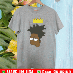 The Simpsons Bartsquiat Bart Simpson X Jean Michel Basquiat T-Shirt