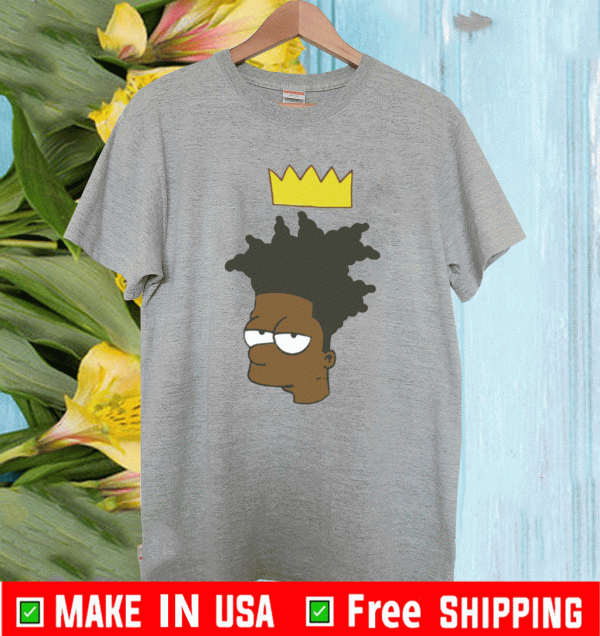 The Simpsons Bartsquiat Bart Simpson X Jean Michel Basquiat T-Shirt