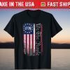 1776 We the People Betsy Ross 4th Of July American Flag T-Shirt