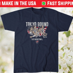 3x3 Basketball Tokyo Bound Tee Shirt