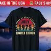 46 Years Old Men 46th Birthday Awesome Since July 1975 Us 2021 T-Shirt