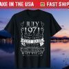 50th Birthday July 1971, 50 Years Old July 1971 Birthday Unisex T-Shirt