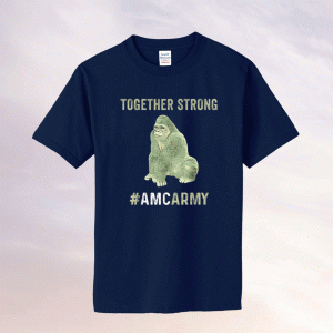 AMC Stock Apes Together Strong Diamond Hands Gorilla Gang Tee Shirt