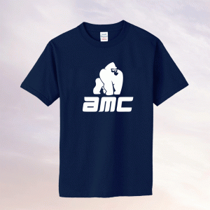 AMC To The Moon Short Squeeze Ape Tee Shirt