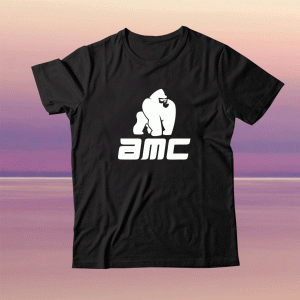 AMC To The Moon Short Squeeze Ape Tee Shirt