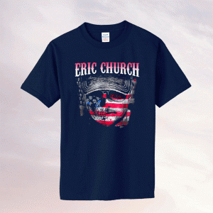 American Flag Erics Churchs Music Legend 2021 T-Shirt