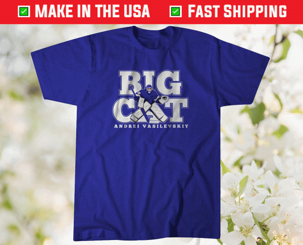 Andrei Vasilevskiy Big Cat Tee Shirt