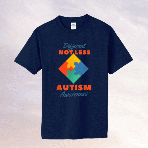Autism Awareness Different Not Less Tee Shirt