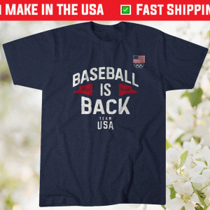 Baseball is Back Team USA Tee Shirt