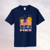 Beavis Fire 4th of Julys Happy 4th Of July Tee Shirt