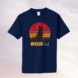 Blue Heeler Dad Tee Shirt