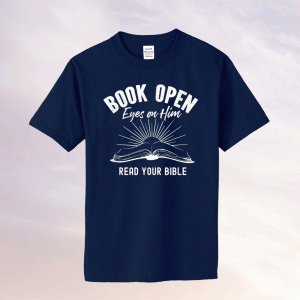 Book Open Eyes On Hime Tee Shirt