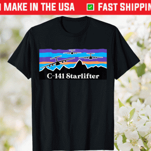 C-141 Starlifter Mountain Airlift Tee Shirt