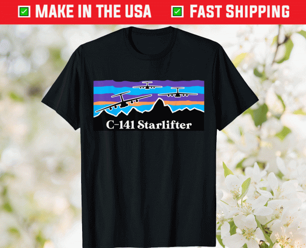 C-141 Starlifter Mountain Airlift Tee Shirt