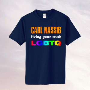 Carl Nassib Living Your Truth and Supporting LGBTQ Tee Shirt