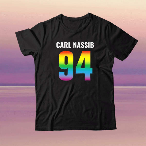 Carl Nassib Supporting LGBTQ Favorite Football Player Tee Shirt