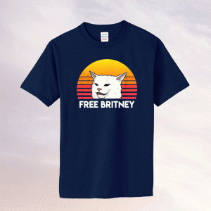 Vintage Cat Free Britney Movement #freebritney TShirt