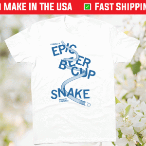 Chicago's Epic Beer Cup Snake Tee Shirt
