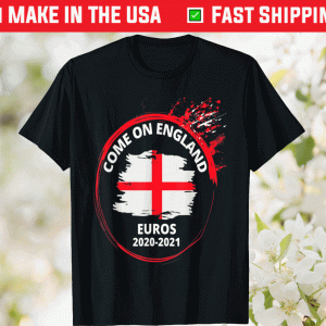 Vintage Come On England Euros 2020-2021 T-Shirt