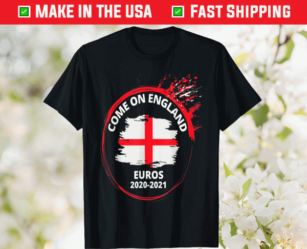 Vintage Come On England Euros 2020-2021 T-Shirt