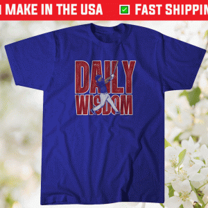 Daily Wisdom Patrick Wisdom Tee Shirt