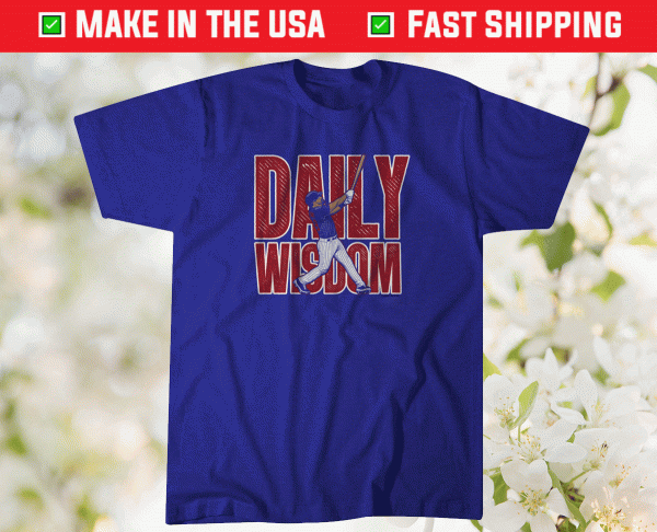 Daily Wisdom Patrick Wisdom Tee Shirt