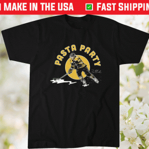 David Pastrnak Pasta Party Tee Shirt