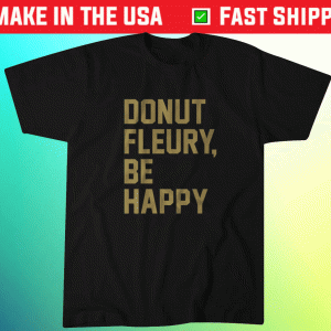 Donut Fleury Be Happy Vegas Tee Shirt