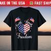 Faith Family Freedom Fourth July American Patriotic T-Shirt